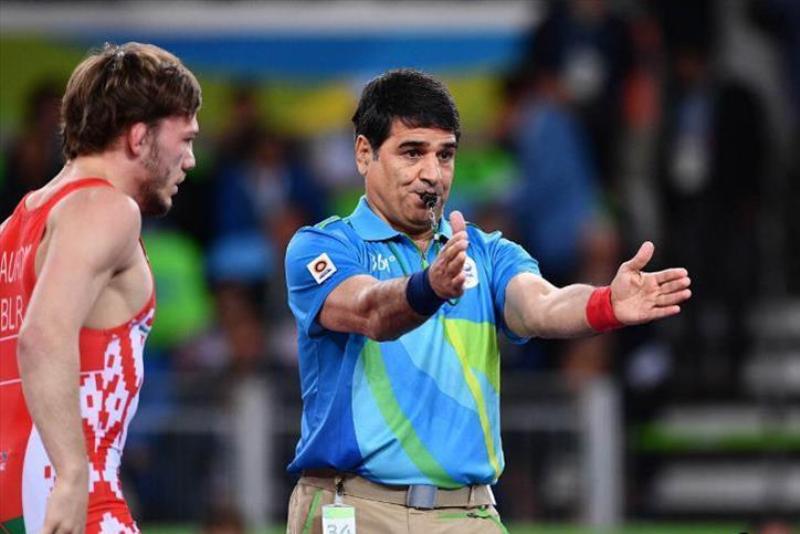 Iranian refree to judge at Indian wrestling league Iranian refree to judge at Indian wrestling league