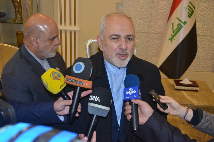 Iran FM Zarif: Iraq's stances bolster mutual cooperation Iran FM Zarif: Iraq's stances bolster mutual cooperation