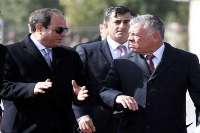 سران مصر و اردن بر توقف تجاوز صهيونيستها تاكيد كردند