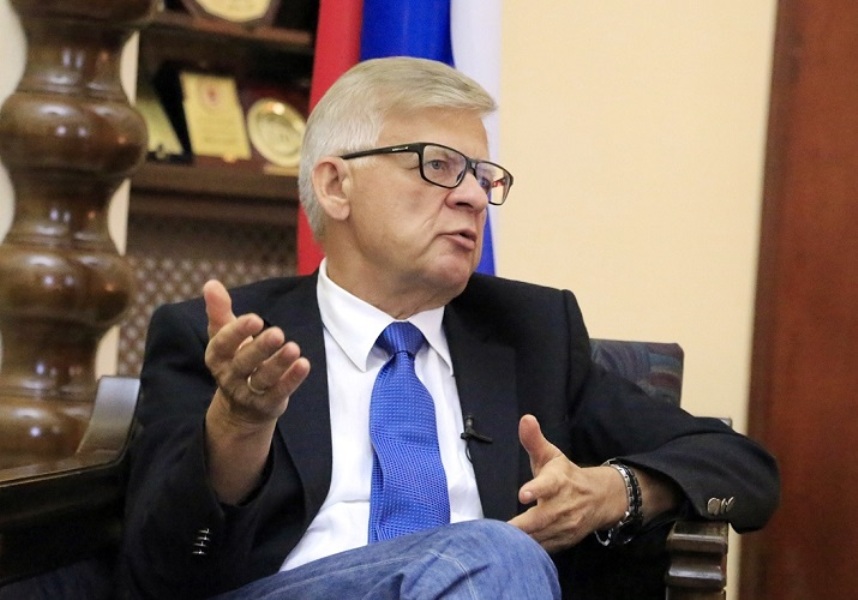 Russia against Israel's intervention in Syria: Envoy Russia against Israel's intervention in Syria: Envoy