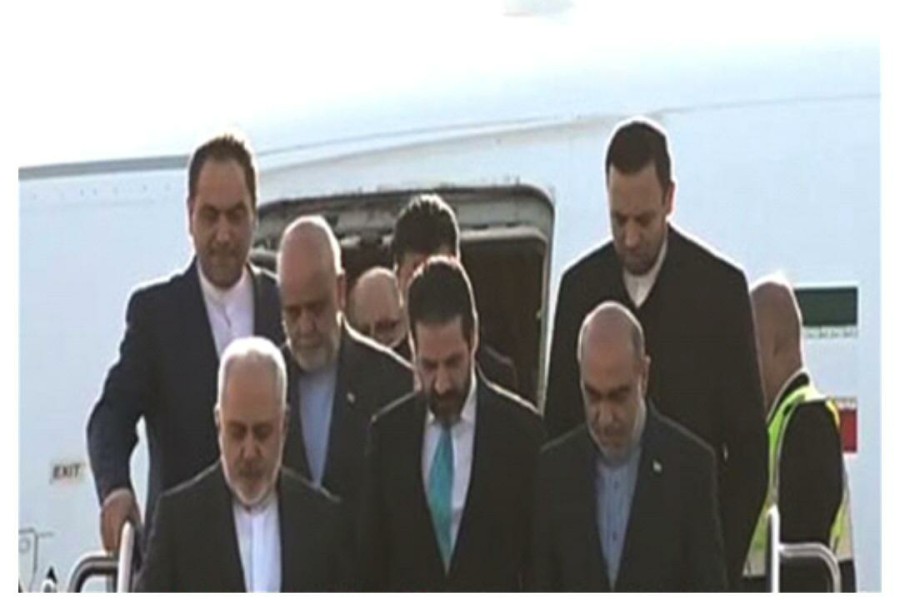 Iran's Zarif arrives in Sulaymaniyah Iran's Zarif arrives in Sulaymaniyah