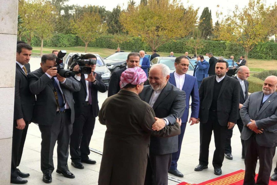 ظريف يصف زيارته الي كردستان العراق بانها بناءة ومثمرة ظريف يصف زيارته الي كردستان العراق بانها بناءة ومثمرة