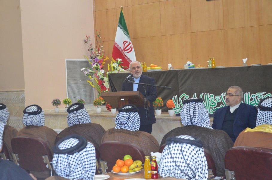 ظریف یعلن استعداد ایران لالغاء التاشیرات التجاریة مع العراق ظریف یعلن استعداد ایران لالغاء التاشیرات التجاریة مع العراق