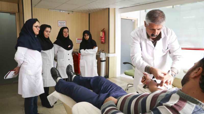 انتقال خون كردستان برای ارسال پلاسما به كشورهای غربی بازرسی شد