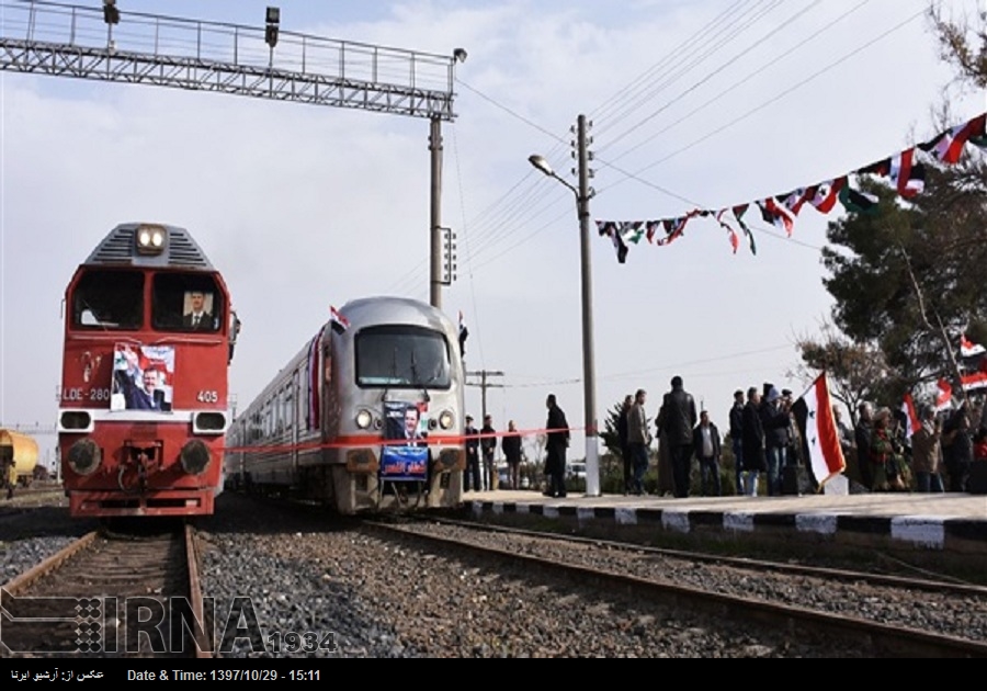 شام کا ایران کیساتھ ریلوے تعلقات قائم کرنے کا خواہاں شام کا ایران کیساتھ ریلوے تعلقات قائم کرنے کا خواہاں