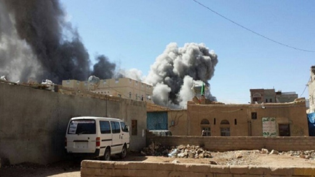 Saudi-led coalition bombs residential areas in northern Yemen Saudi-led coalition bombs residential areas in northern Yemen