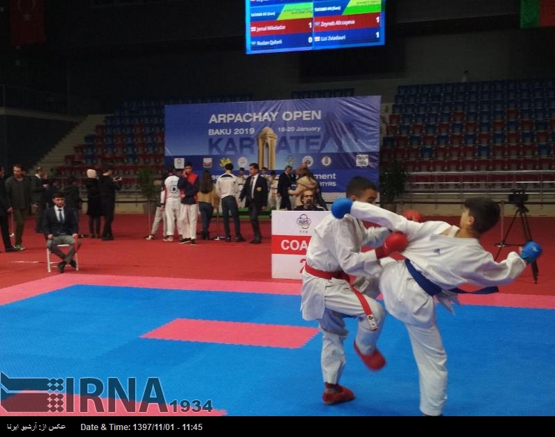 Иран стал чемпионом Международного Кубка "Арпачай Опен" по карате в Баку Иран стал чемпионом Международного Кубка "Арпачай Опен" по карате в Баку