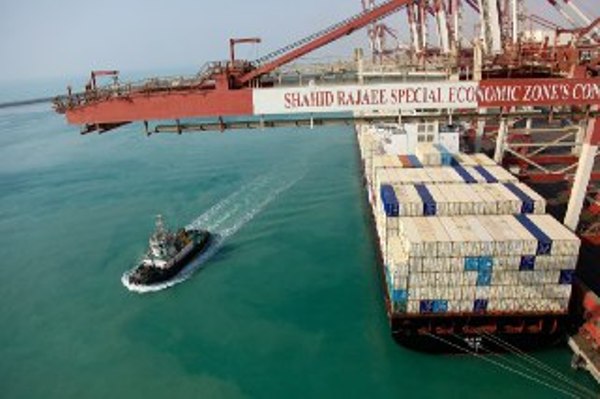 55 Millionen Tonnen Waren durch Shahid Rajai-Hafen exportiert 55 Millionen Tonnen Waren durch Shahid Rajai-Hafen exportiert