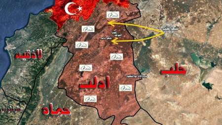 تركیه برای تروریست های شمال سوریه حزب تشكیل می دهد