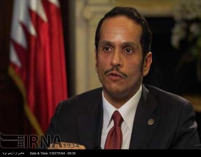 خلیج فارس ممالک ایران کیساتھ مثبت بات چیت کریں: قطر کا مطالبہ خلیج فارس ممالک ایران کیساتھ مثبت بات چیت کریں: قطر کا مطالبہ