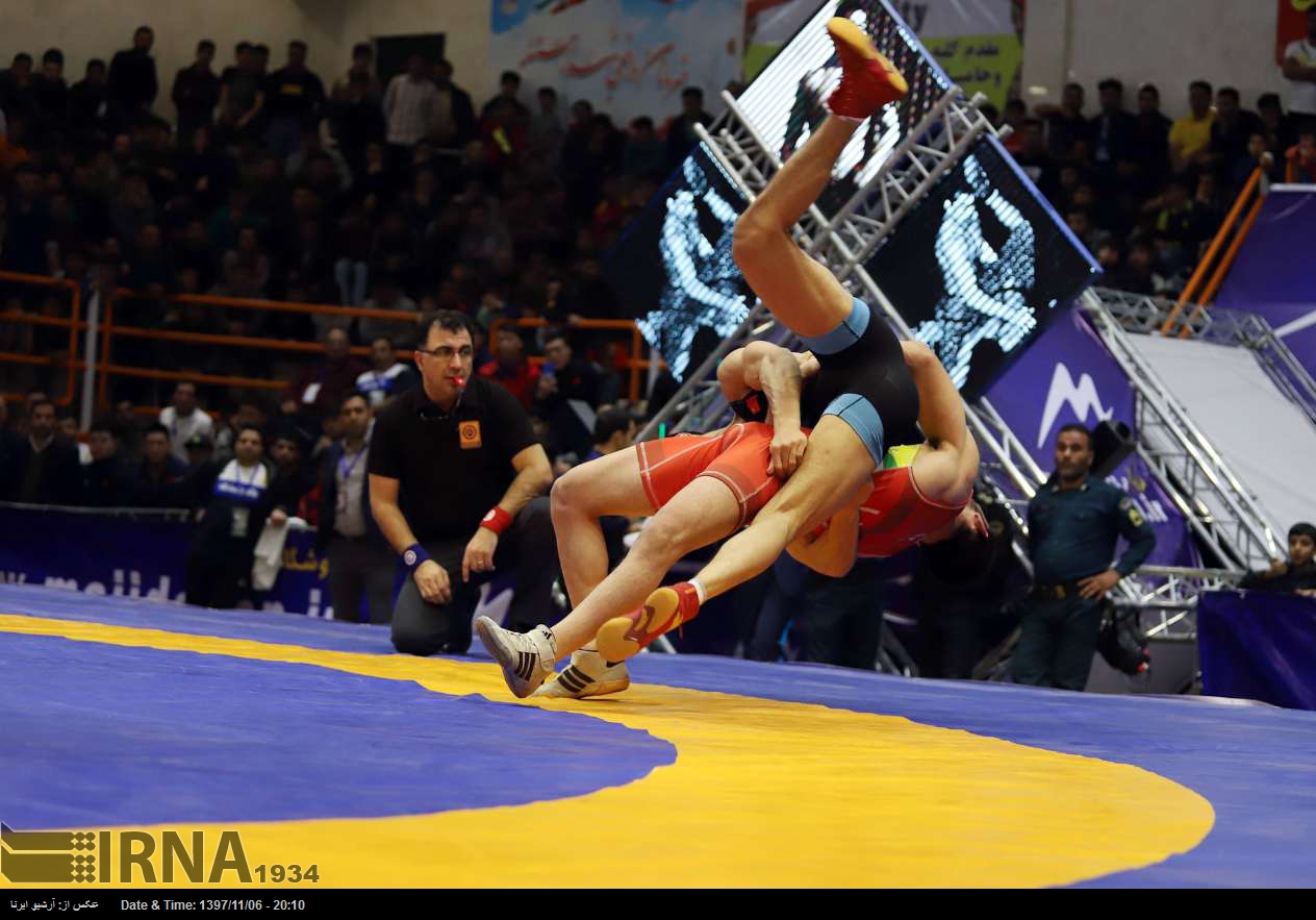Iran Greco-Roman wrestlers become champion in Takhti Cup - IRNA English