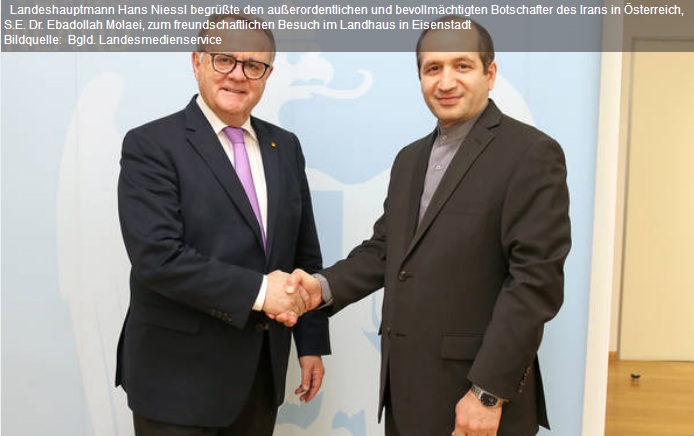 Botschafter des Iran zu Besuch im Burgenland Botschafter des Iran zu Besuch im Burgenland