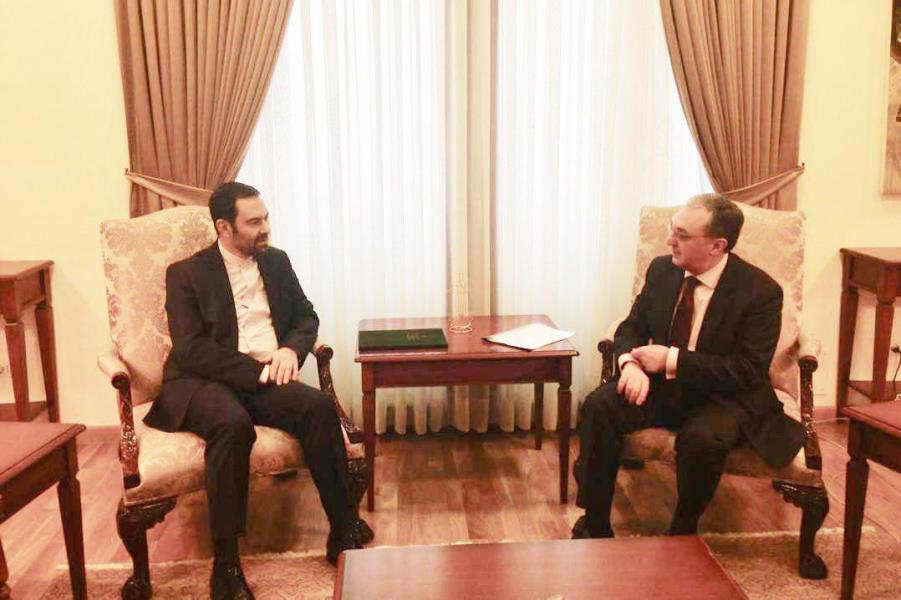 ايران وارمينيا تناقشان سبل تطوير العلاقات الثنائية ايران وارمينيا تناقشان سبل تطوير العلاقات الثنائية