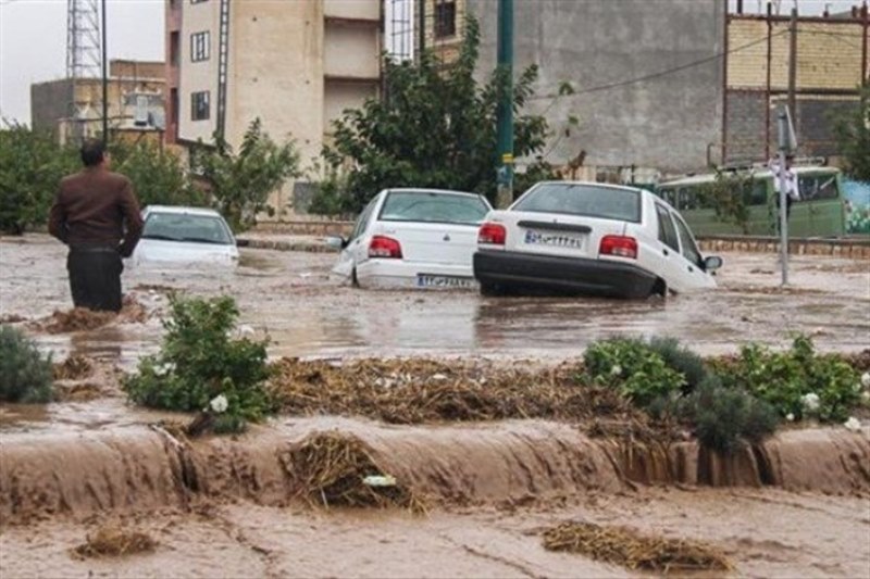 گرفتار شدن 20 خانوار چرداولي در سيل