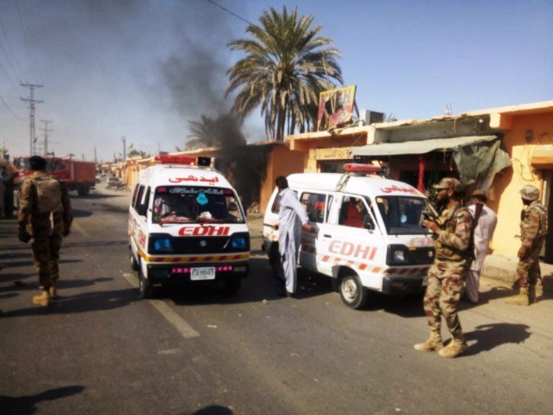 Terrorist attack injures 14 in SW Pakistan Terrorist attack injures 14 in SW Pakistan