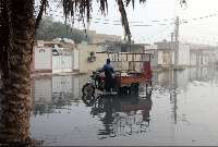 بيشترين آبگرفتگي اهواز متعلق به خيابان هاي منطقه 6 اهواز است