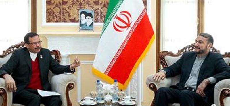 امیر عبداللهیان: ندعم الحوار الوطنی الشامل فی فنزویلا امیر عبداللهیان: ندعم الحوار الوطنی الشامل فی فنزویلا