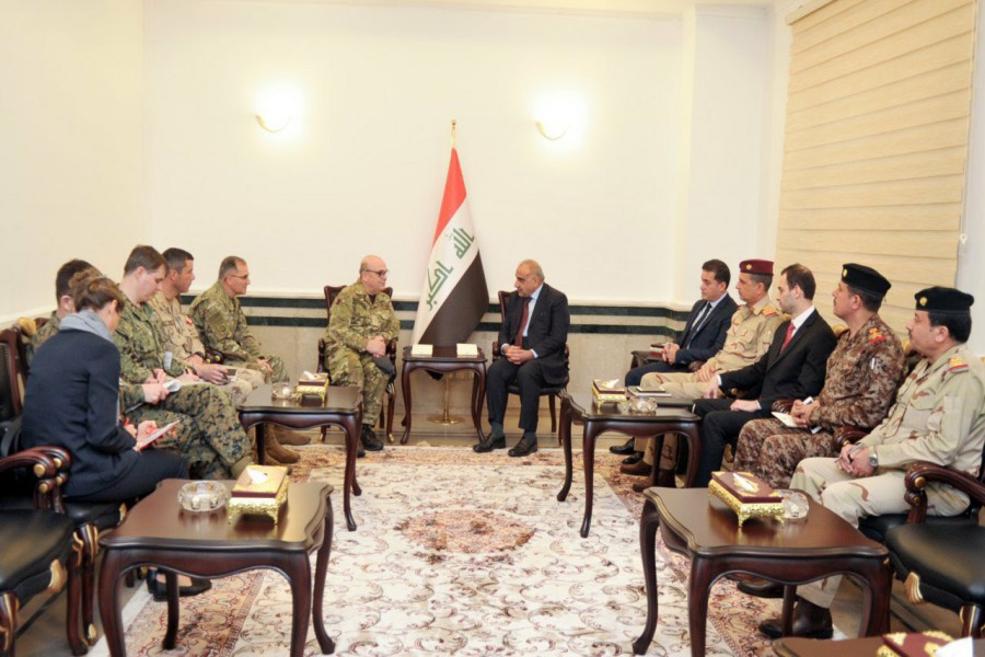 Iraq, NATO sign military training MoU Iraq, NATO sign military training MoU