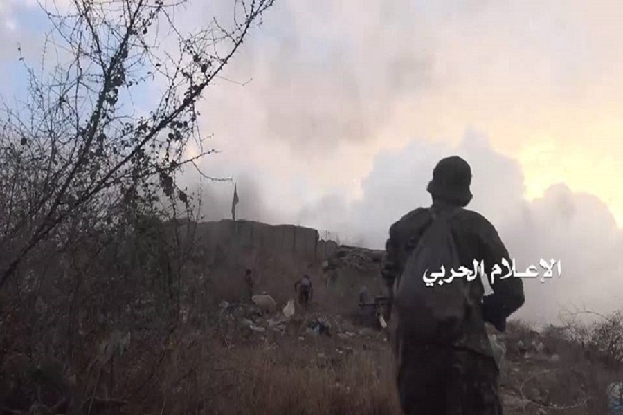 مصرع وجرح 68 مرتزقا بينهم قيادات خلال كسر زحف واسع قبالة جيزان مصرع وجرح 68 مرتزقا بينهم قيادات خلال كسر زحف واسع قبالة جيزان