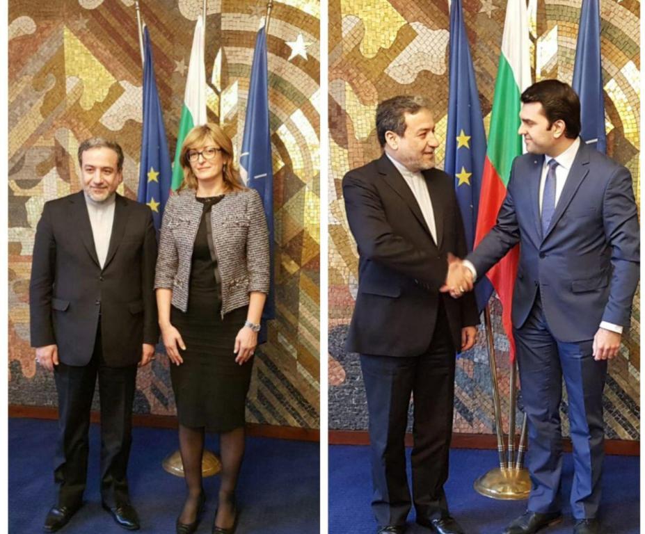 عراقجي يؤكد علي تعزيز التعاون بين طهران وصوفيا عراقجي يؤكد علي تعزيز التعاون بين طهران وصوفيا