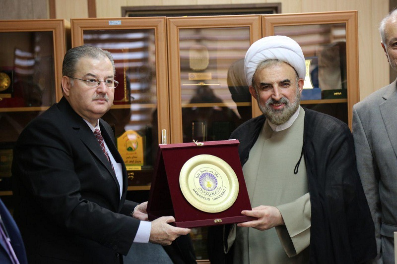 Universities of Islamic Denominations- Damascus sign MoU Universities of Islamic Denominations- Damascus sign MoU