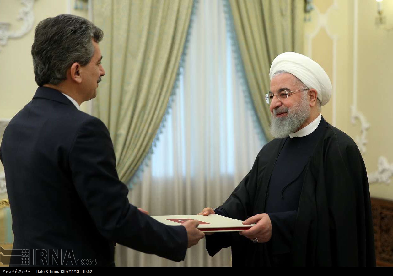 Rouhani empfängt neue Botschafter aus 8 Ländern Rouhani empfängt neue Botschafter aus 8 Ländern