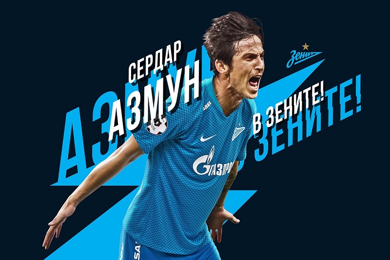 Zenit St. Petersburg nimmt Sardar Azmoun unter Vertrag Zenit St. Petersburg nimmt Sardar Azmoun unter Vertrag
