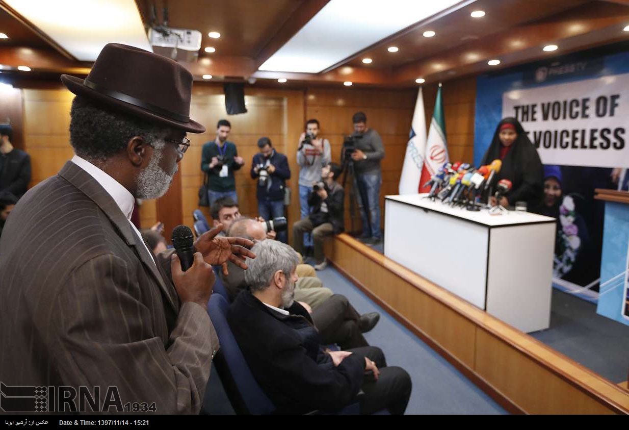 Pressekonferenz von Marzieh Hashemi Pressekonferenz von Marzieh Hashemi
