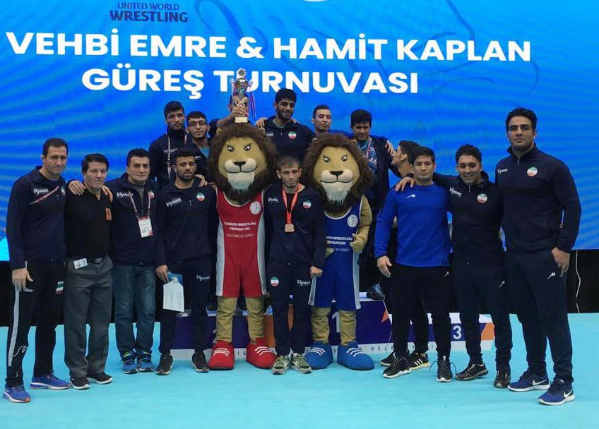 Iran's Greco-Roman wrestlers rank 2nd in Turkish tournament Iran's Greco-Roman wrestlers rank 2nd in Turkish tournament