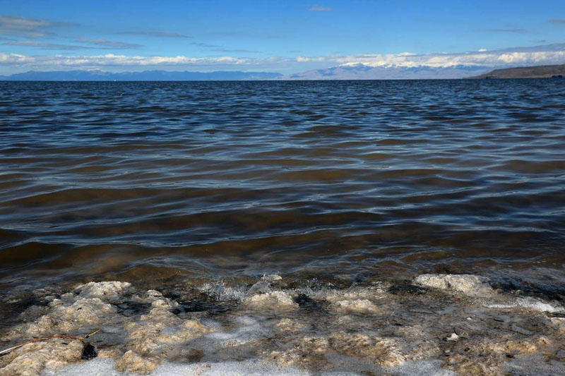 Water level in Orumieh Lake up by 32cm Water level in Orumieh Lake up by 32cm