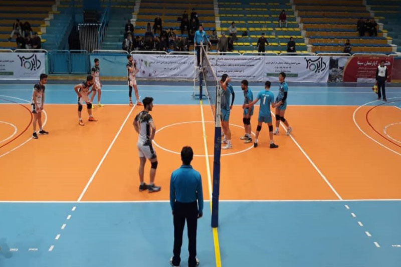 روز سوم مسابقات والیبال جوانان در قزوین پایان یافت