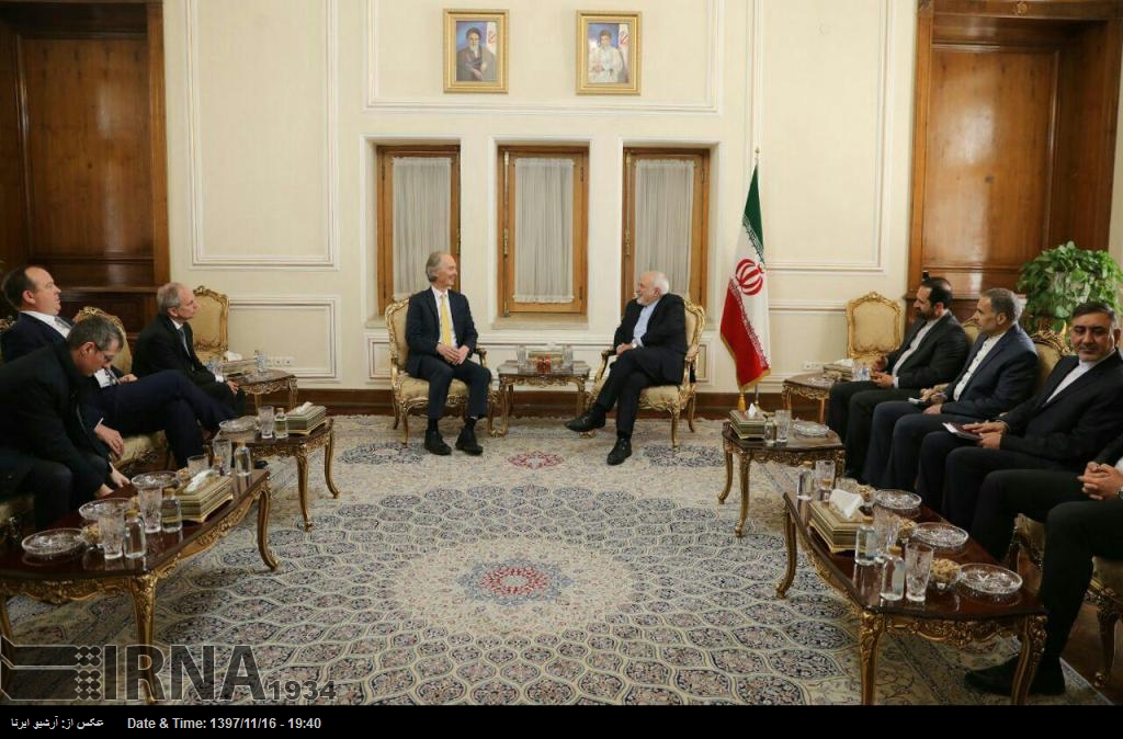 BM, Suriye özel temsilcisi Zarif ile görüştü BM, Suriye özel temsilcisi Zarif ile görüştü