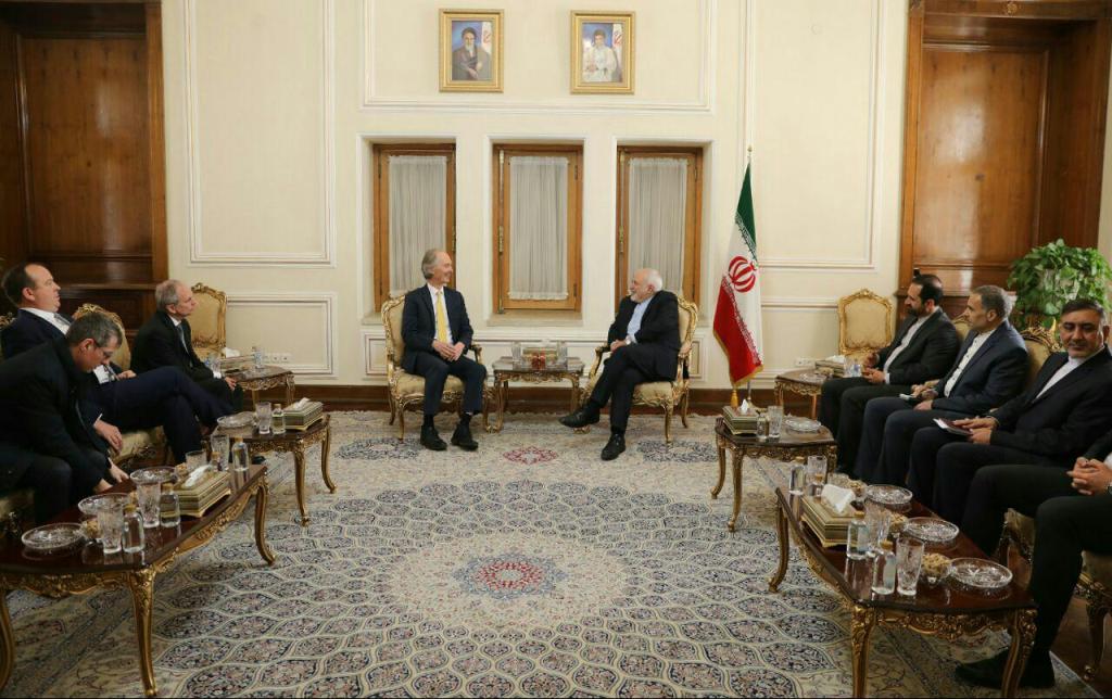 UN Special Envoy for Syrian Affairs confers with FM Zarif UN Special Envoy for Syrian Affairs confers with FM Zarif