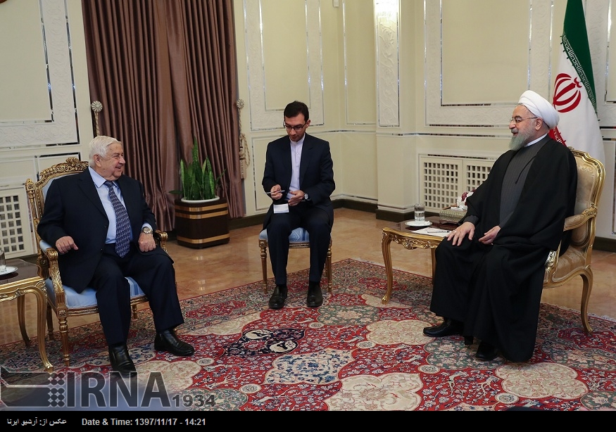 Rohani: La estabilidad y la total seguridad en Siria, uno de los principales objetivos regionales de Irán Rohani: La estabilidad y la total seguridad en Siria, uno de los principales objetivos regionales de Irán