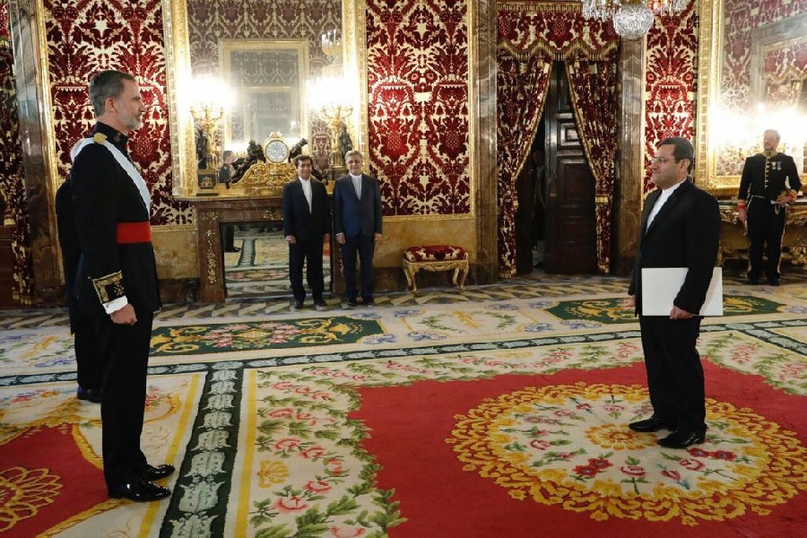Iran new ambassador presents credentials to Spanish King Iran new ambassador presents credentials to Spanish King