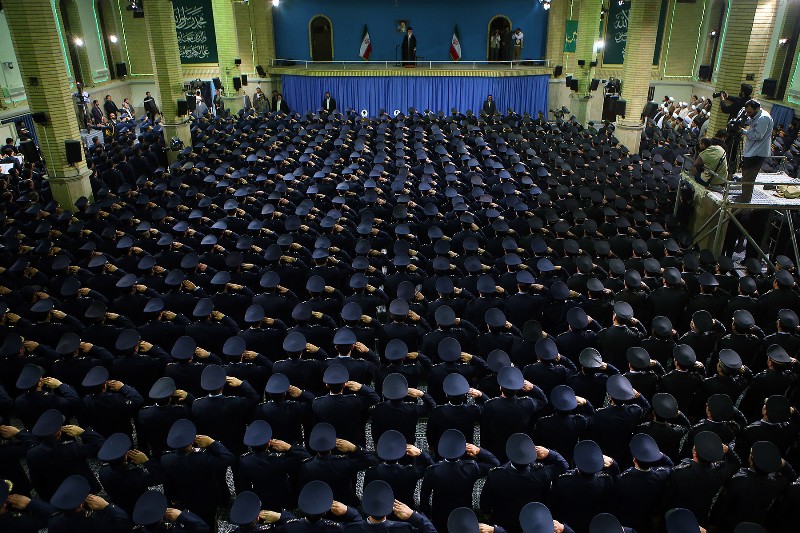 Supreme Leader receives Islamic Republic Army Air Force personnel Supreme Leader receives Islamic Republic Army Air Force personnel