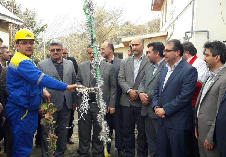 گازرساني به روستاهاي غرب مازندران بدون توجه به تحريم ها