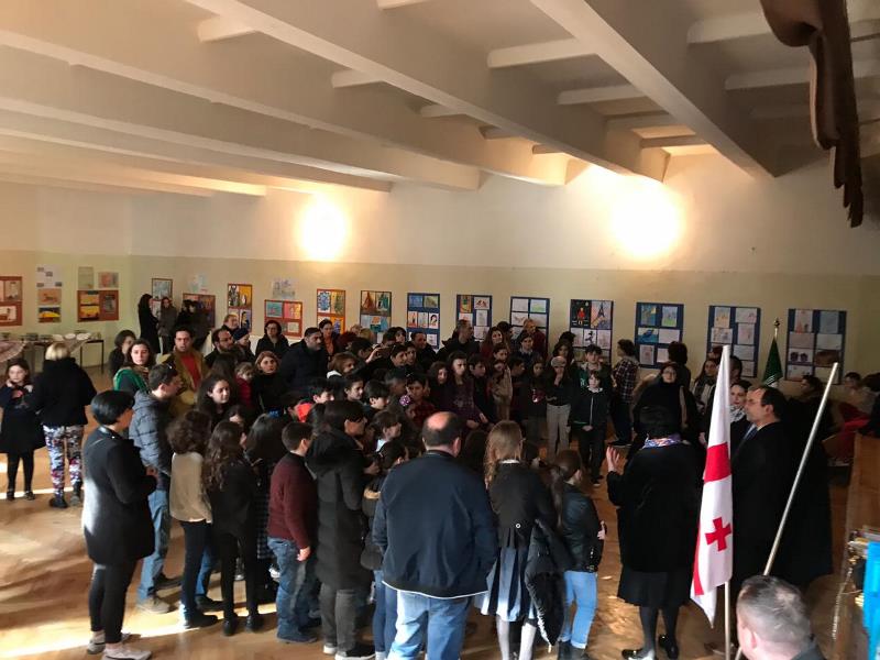 Exhibition of Iranian, Georgian pupils' paintings opens in Tbilisi Exhibition of Iranian, Georgian pupils' paintings opens in Tbilisi