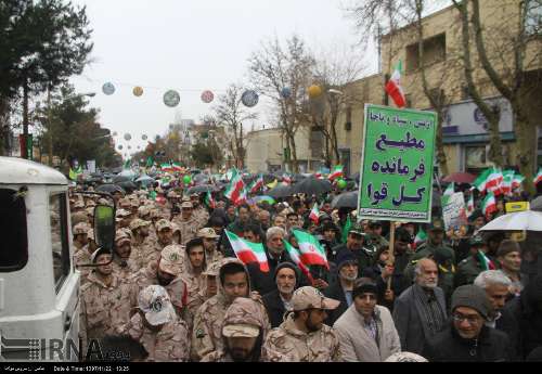 شکوه راهپیمایی 22 بهمن در شاهرود