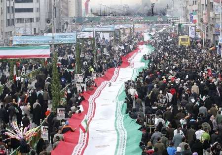 مراسم راهپیمایی یوم الله 22 بهمن در سراسر كشور آغاز شد مراسم راهپیمایی یوم الله 22 بهمن در سراسر كشور آغاز شد
