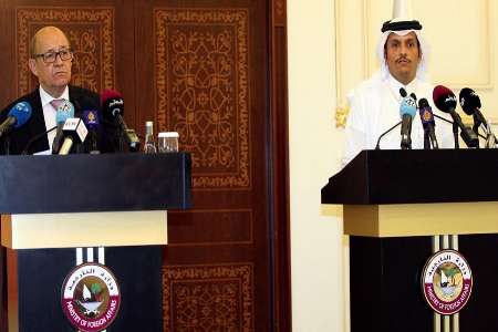 توافقنامه گفت وگوي راهبردي ميان فرانسه و قطر امضا شد