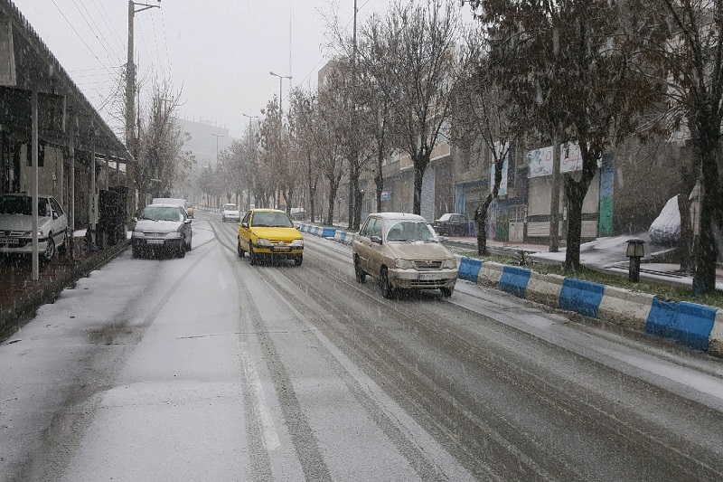 برف و باران برخي مدارس فارس را تعطيل كرد