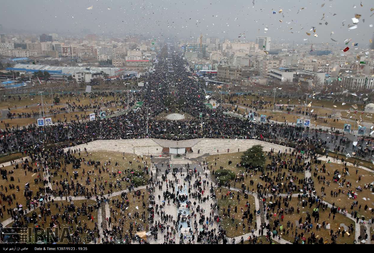 22. Bahman-Kundgebung in Teheran 22. Bahman-Kundgebung in Teheran