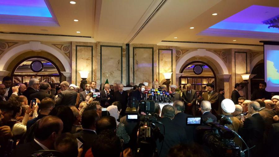 FM Zarif attends ceremony marking Islamic Revolution anniv in Beirut FM Zarif attends ceremony marking Islamic Revolution anniv in Beirut