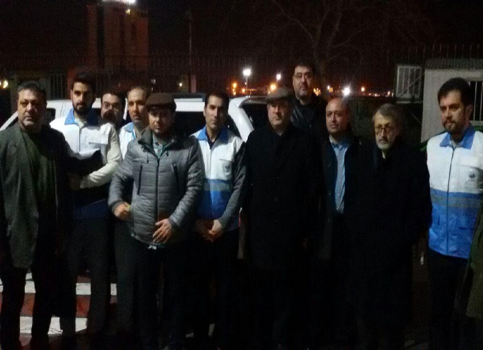 گشت شبانه تعزیرات و دادستانی در میدان آزادی تهران