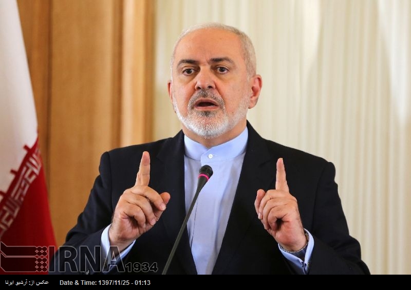 Zarif: Varşova oturumu başlamadan yenilgiye mahkumdur Zarif: Varşova oturumu başlamadan yenilgiye mahkumdur