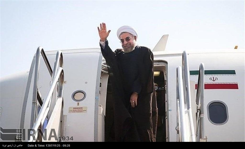 Ruhani, Soçi’ye doğru hareket etti Ruhani, Soçi’ye doğru hareket etti