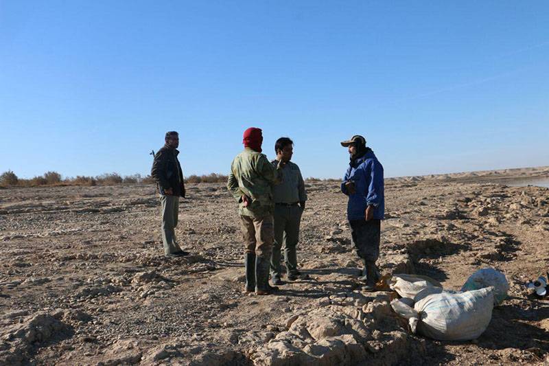 گشت و كنترل يگان حفاظت محيط زيست در چاه نيمه ها شدت گرفت