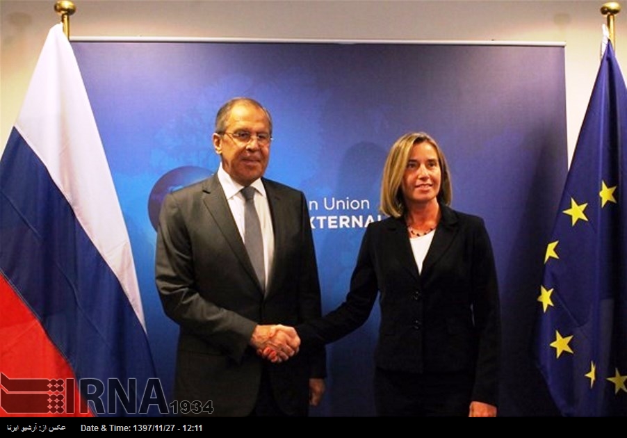 Lavrov ve Mogherini nükleer anlaşmayı görüştü Lavrov ve Mogherini nükleer anlaşmayı görüştü