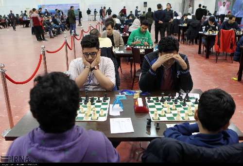 مسابقات شطرنج بین‌المللی جام گیلان در رشت آغاز شد